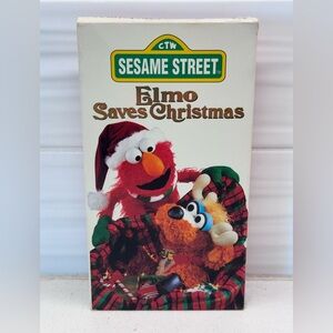 Sesame Street: Elmo Saves Christmas (VHS, 1996) Kevin Clash & Caroll Spinney